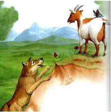 O lobo e a cabra