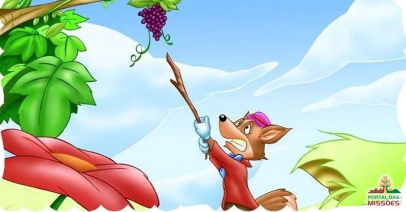 A raposa e as uvas